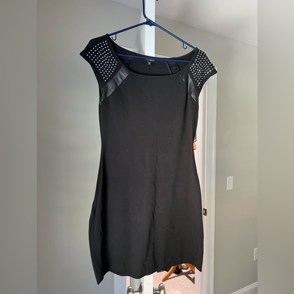 Express black cocktail dress